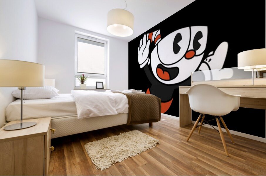 Cuphead 47 Mural print