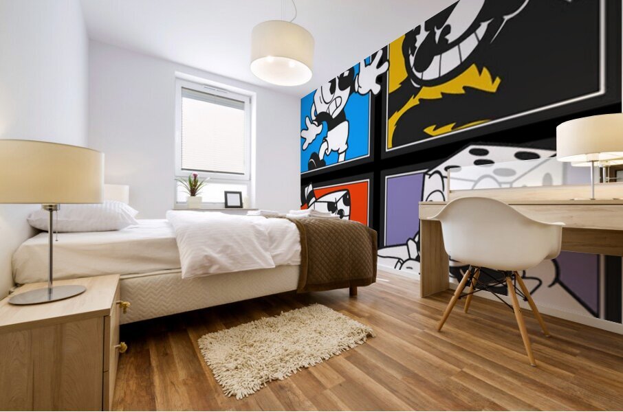 Cuphead 49 Mural print