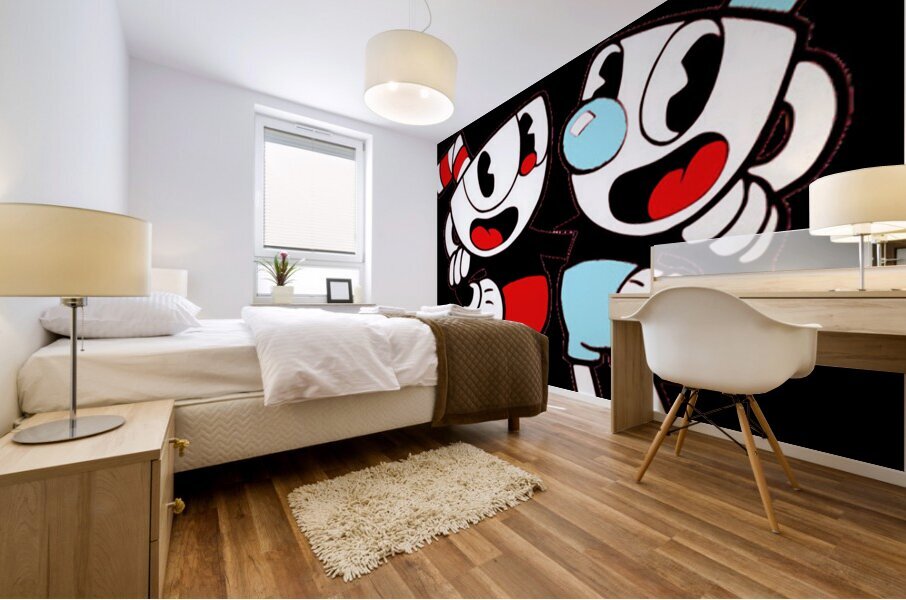 Cuphead 56 Mural print
