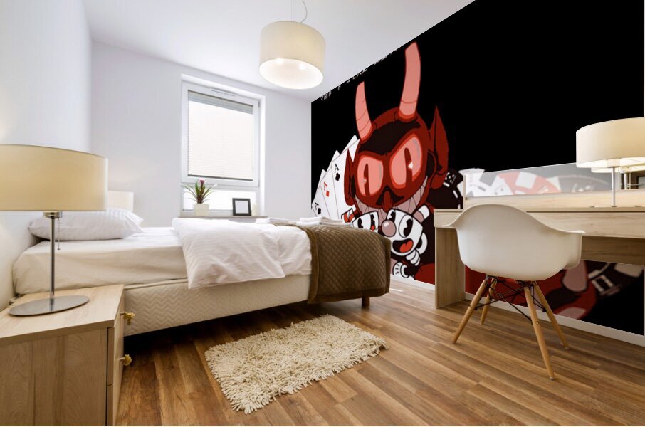 Cuphead 62 Mural print