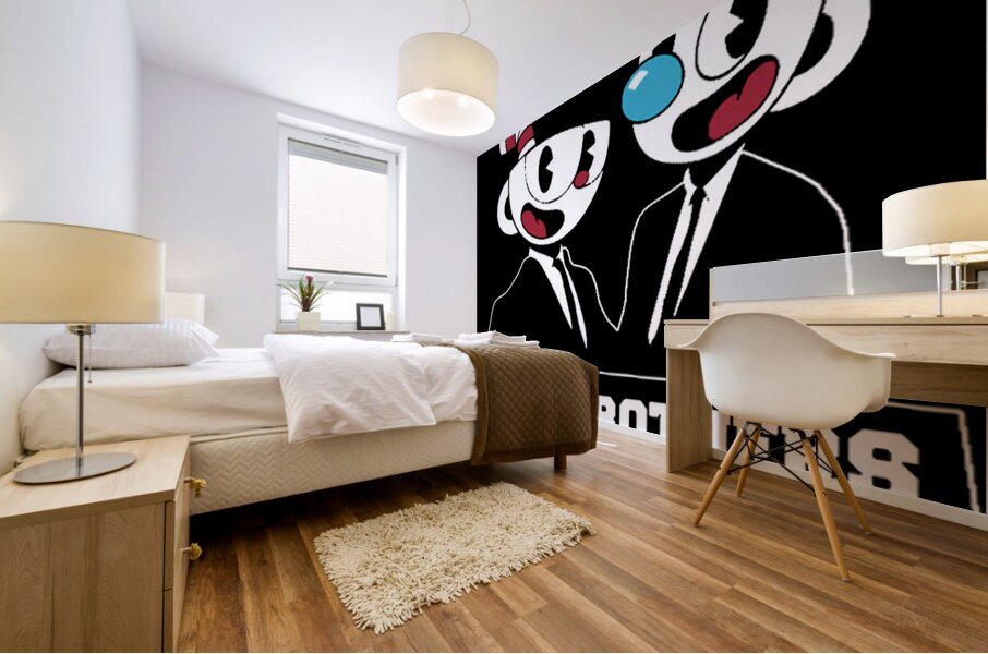 Cuphead 2 Mural print