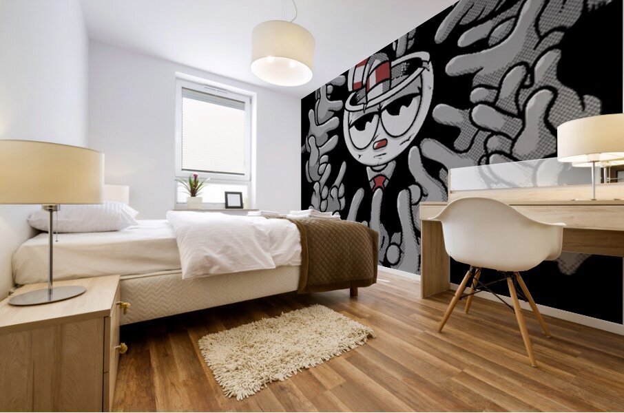 Cuphead 7 Mural print