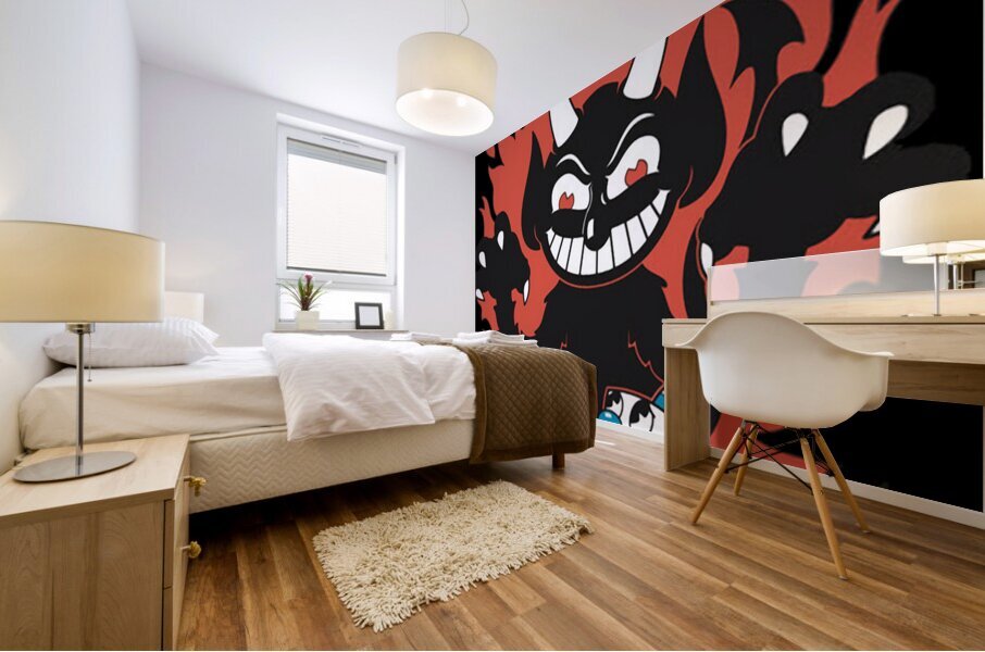 Cuphead 9 Mural print
