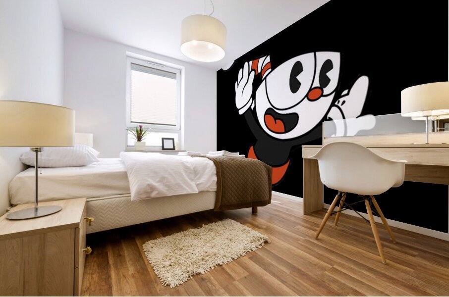 Cuphead 16 Mural print