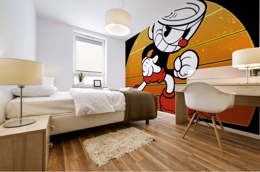 Cuphead 18 Mural print