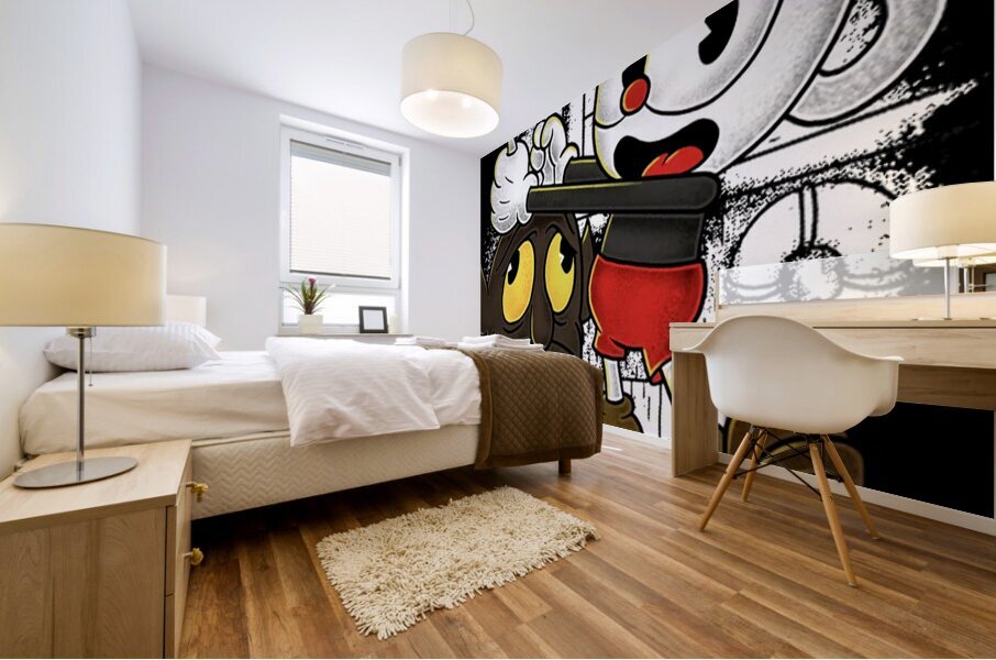 Cuphead 20 Mural print