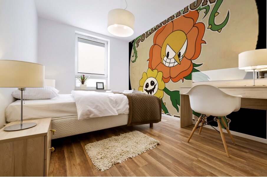 Cuphead 22 Mural print