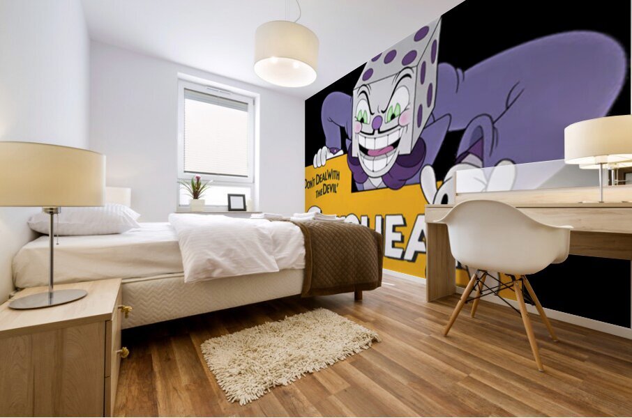 Cuphead 24 Mural print