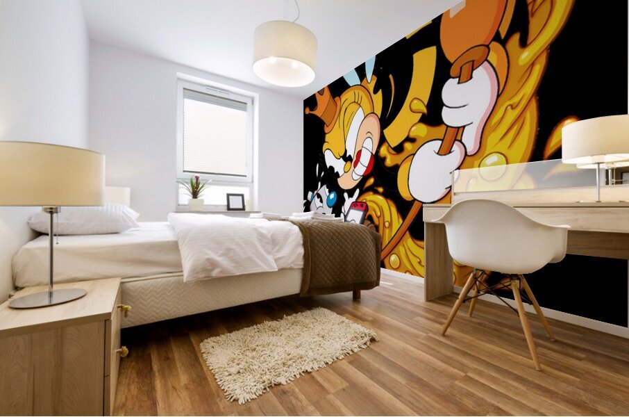 Cuphead 25 Mural print