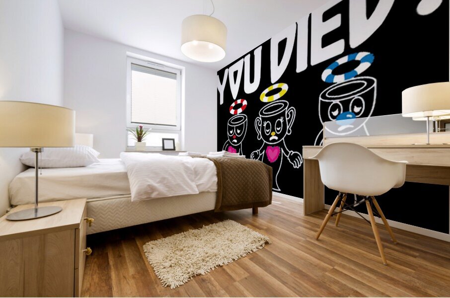 Cuphead 30 Mural print