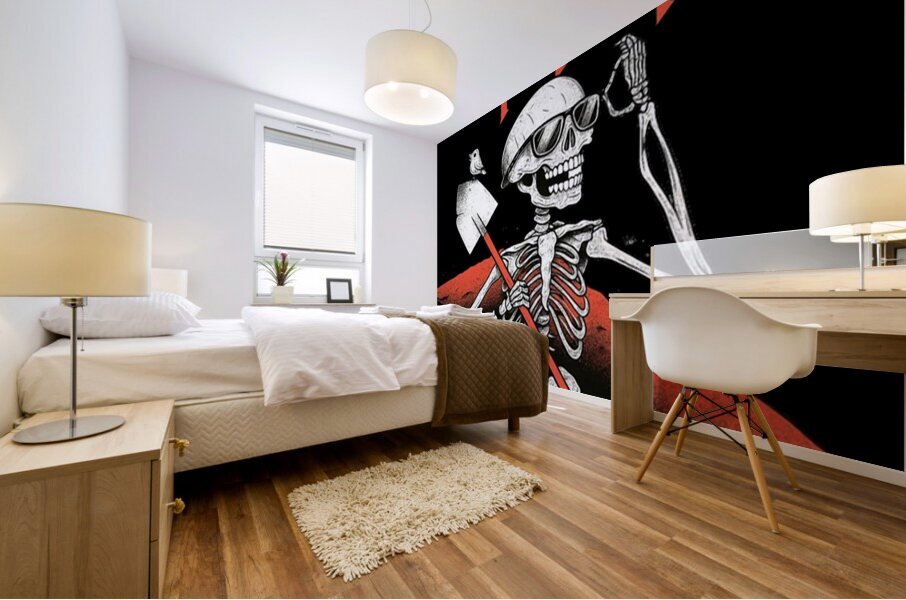 Deep Purple 8 Mural print
