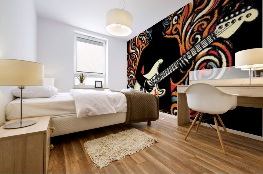 Deep Purple 11 Mural print