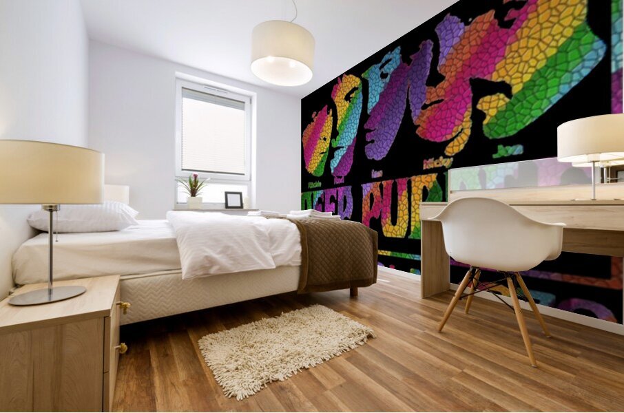 Deep Purple 12 Mural print