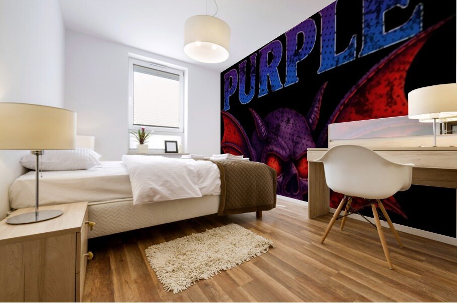 Deep Purple 20 Mural print