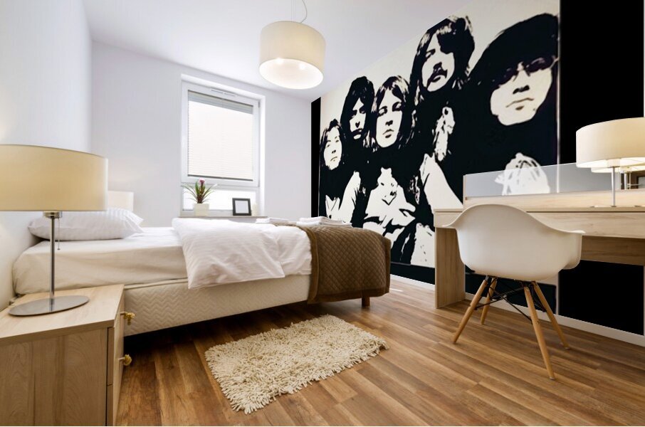 Deep Purple 21 Mural print