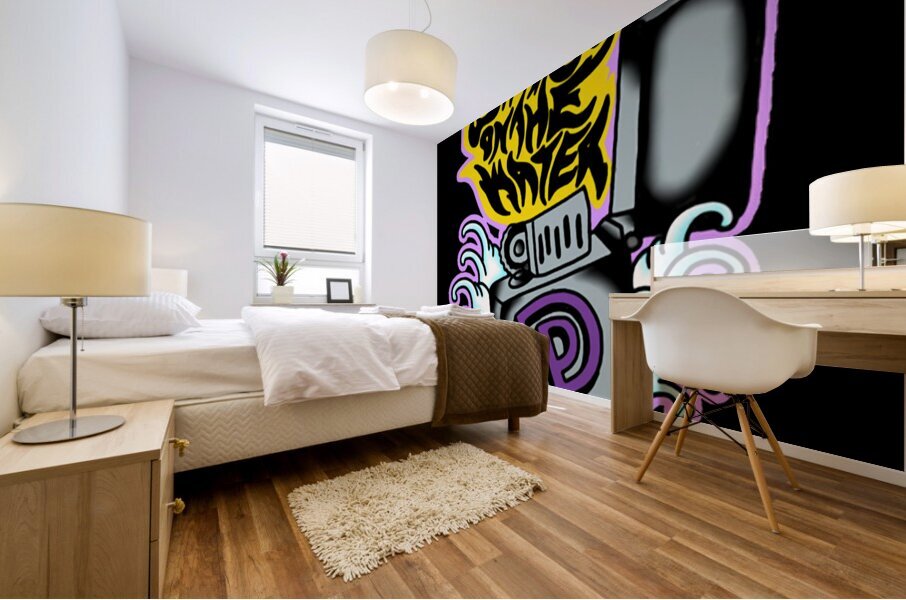 Deep Purple 23 Mural print