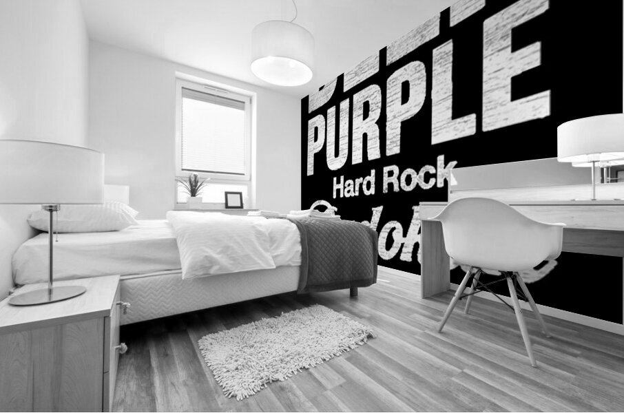 Deep Purple 24 Mural print