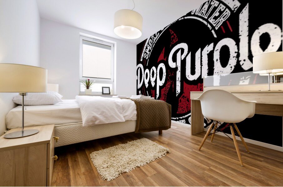 Deep Purple 26 Mural print