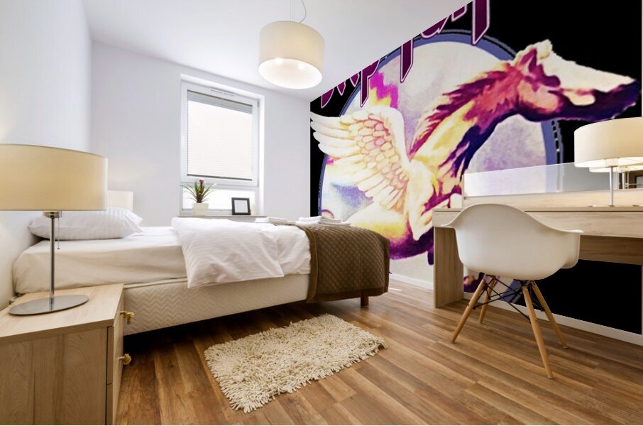 Deep Purple 27 Mural print