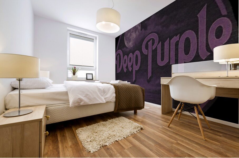 Deep Purple 28 Mural print