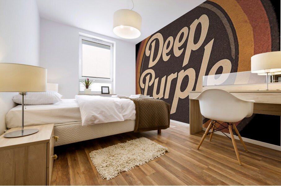 Deep Purple 33 Mural print