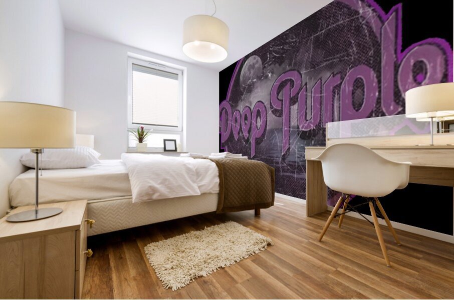 Deep Purple 34 Mural print