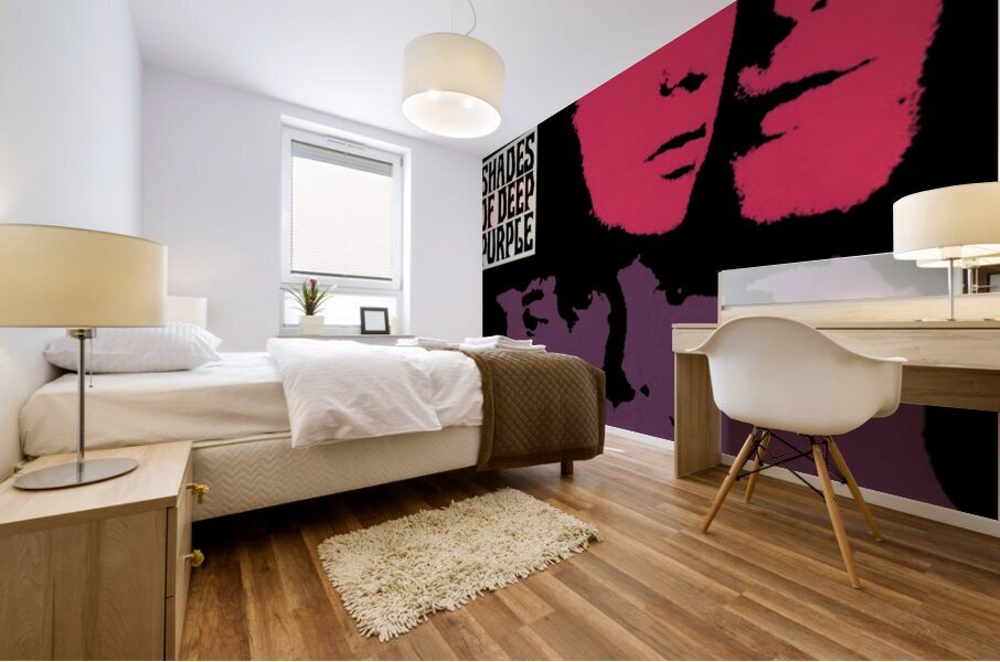 Deep Purple 35 Mural print
