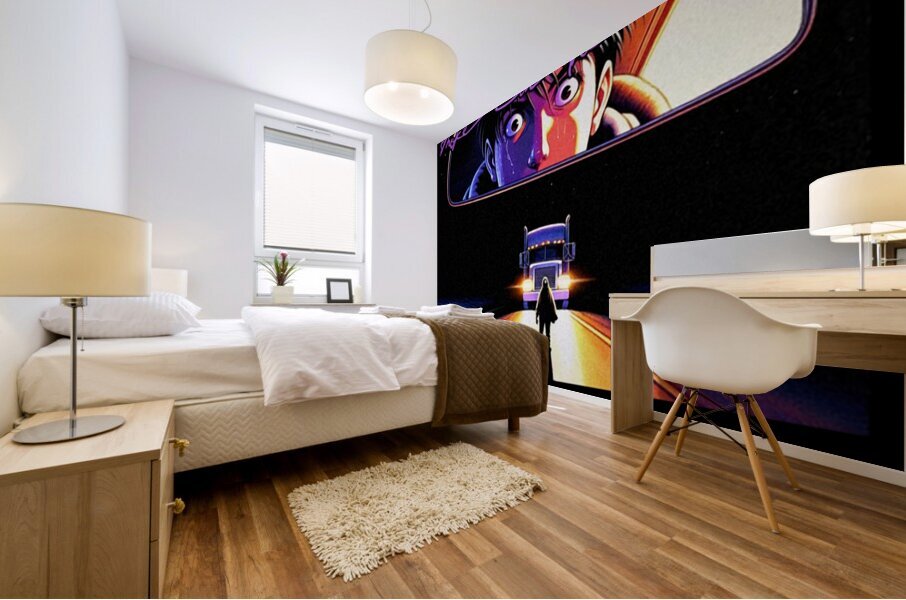 Deep Purple 37 Mural print