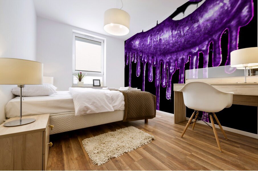 Deep Purple 42 Mural print