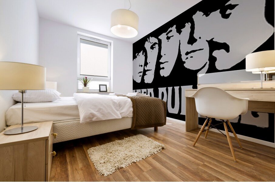 Deep Purple 46 Mural print