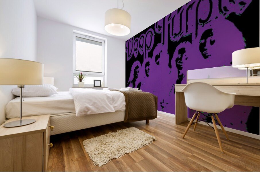 Deep Purple 47 Mural print