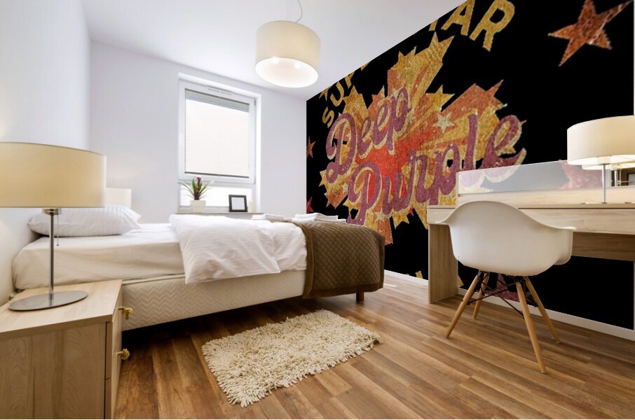 Deep Purple 7 Mural print