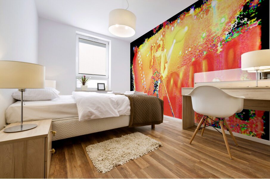 Deep Purple 10 Mural print
