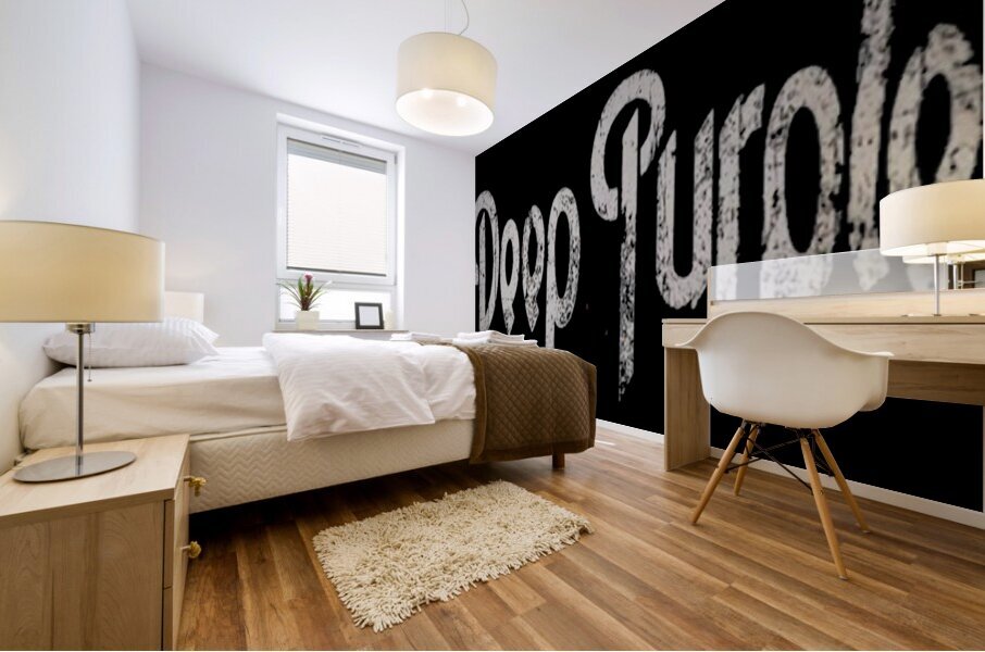 Deep Purple 16 Mural print
