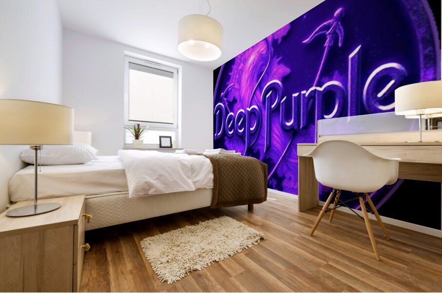 Deep Purple 20 Mural print