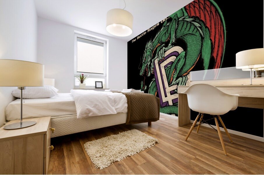 Deep Purple 26 Mural print