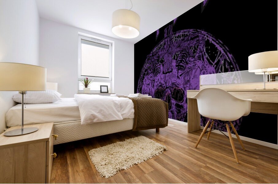 Deep Purple 29 Mural print