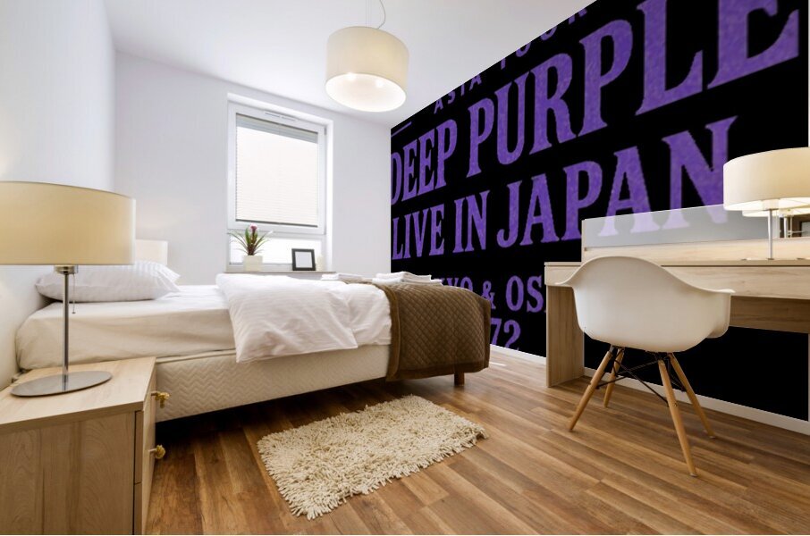 Deep Purple 30 Mural print