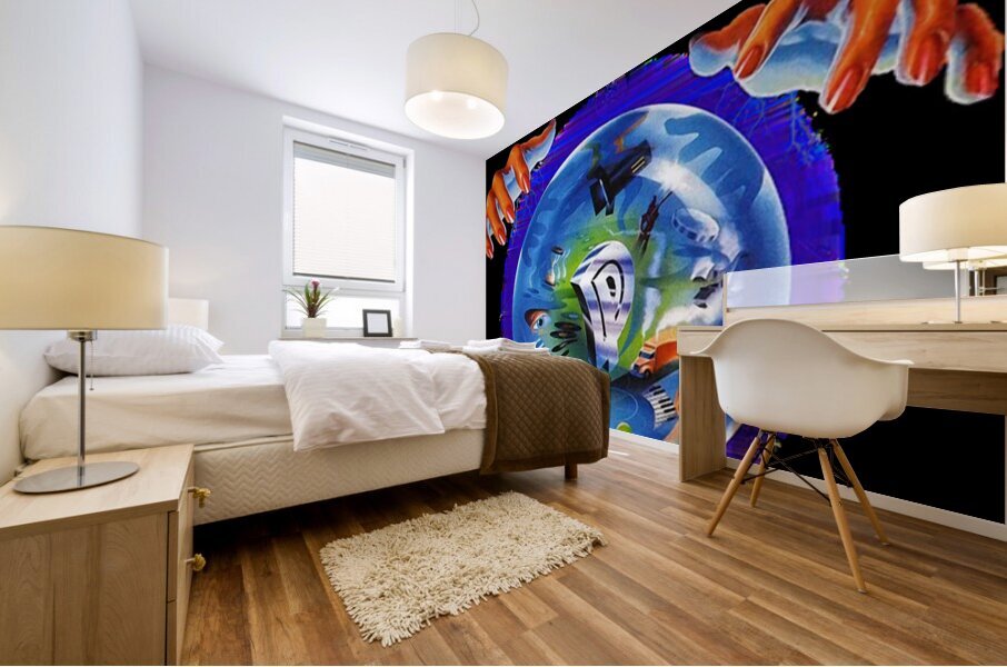 Deep Purple 31 Mural print