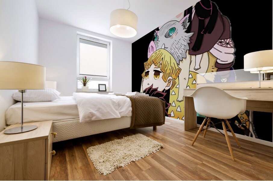 Demon Slayer 42 Mural print