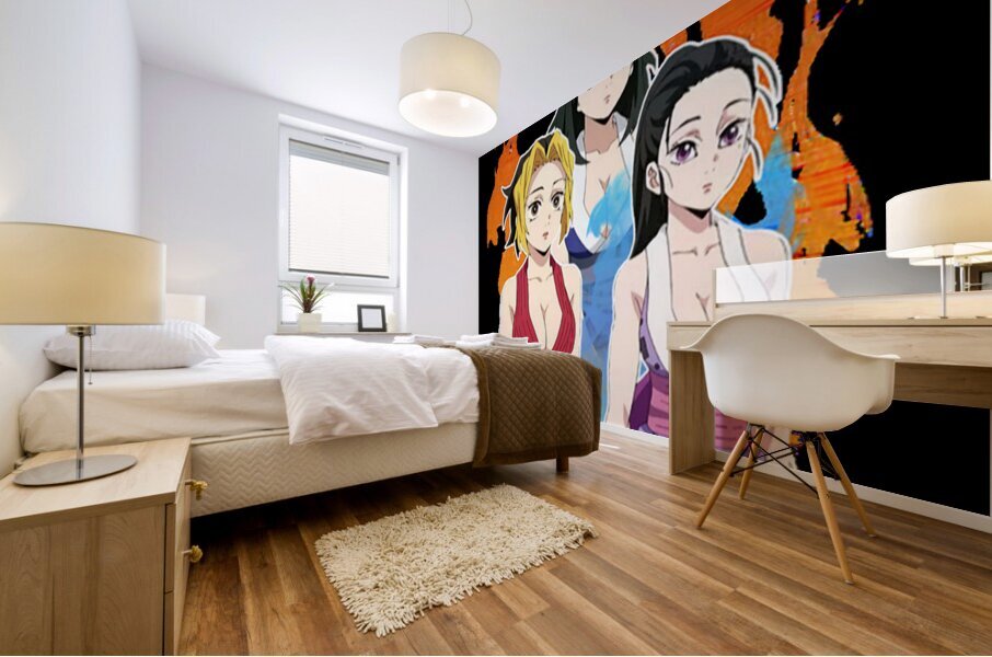 Demon Slayer 43 Mural print