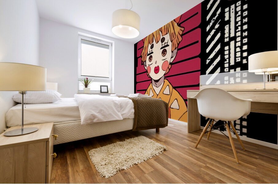 Demon Slayer 39 Mural print