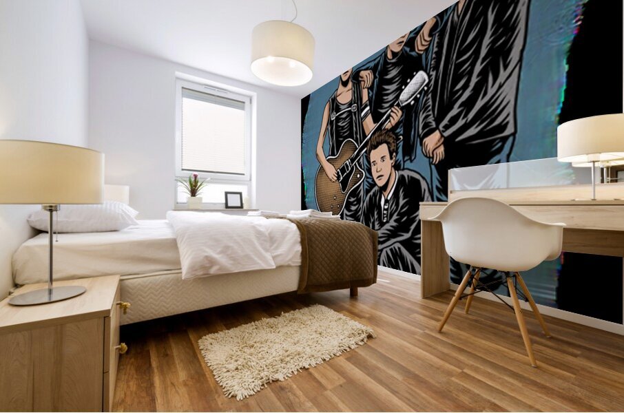 Depeche Mode 45 Mural print