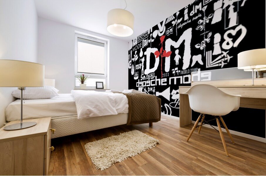 Depeche Mode 34 Mural print