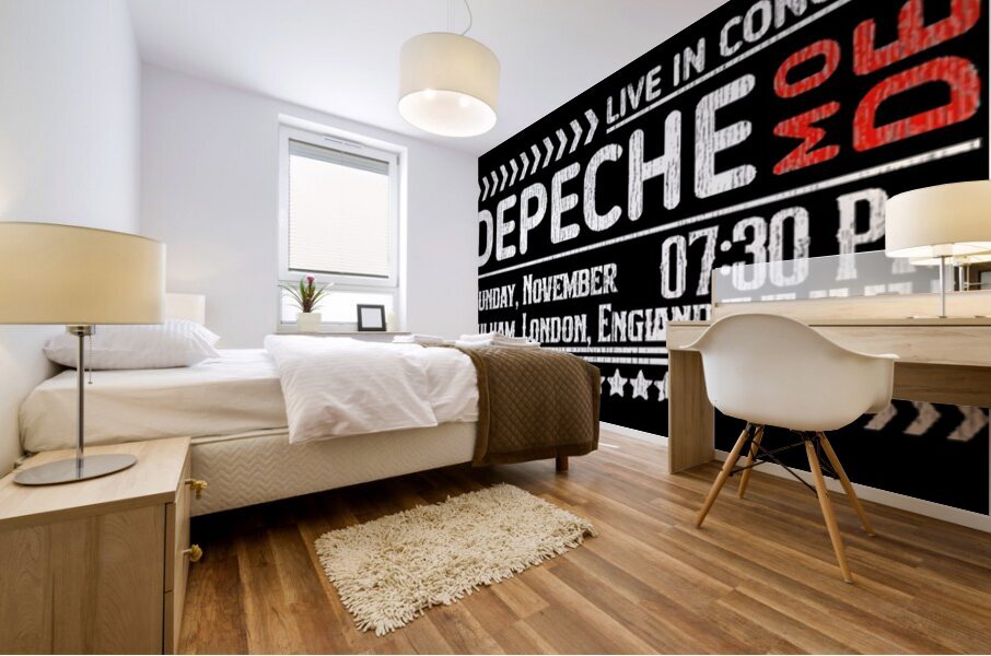 Depeche Mode 38 Mural print