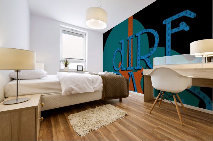 Dire Straits 6 Mural print
