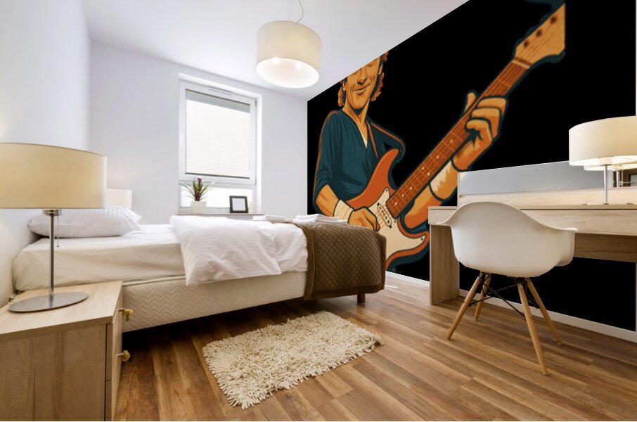 Dire Straits 18 Mural print