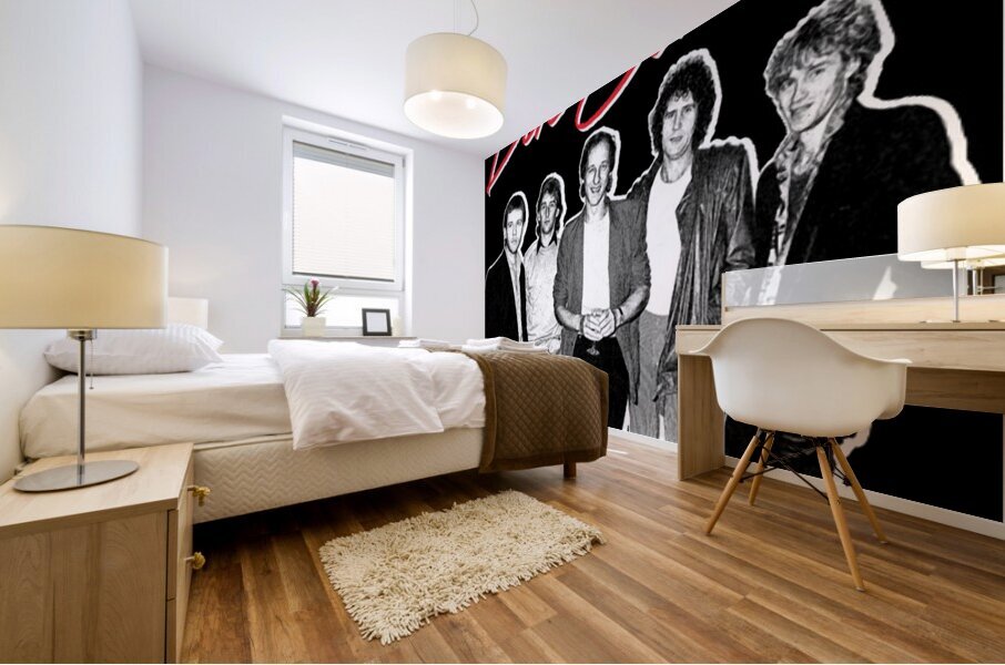 Dire Straits 35 Mural print