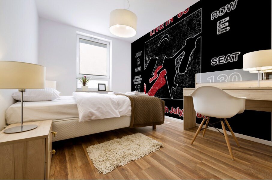 Dire Straits 38 Mural print
