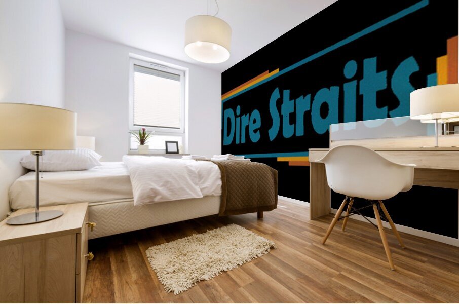 Dire Straits 17 Mural print